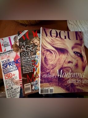 Vogue & Elle Magazines Madonna - Reinvention & Confessions on a dance floor